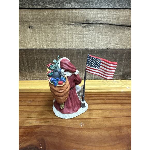 Vintage International Santa Claus Collection Patriotic American Santa In Box - Picture 3 of 7